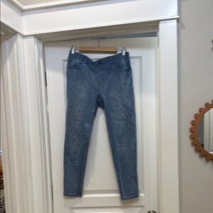 Betabrand Light Blue Skinny Fit Jeans